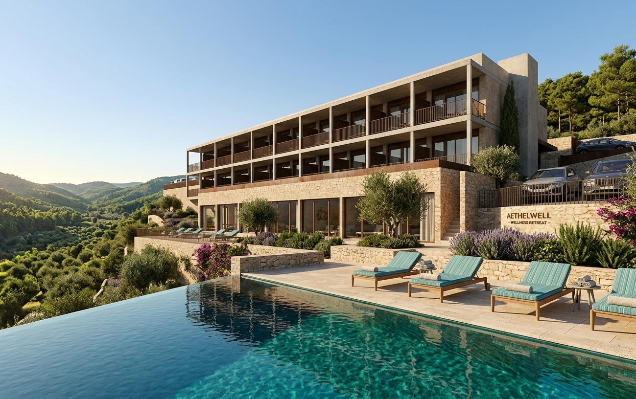 Piscina infinita Vale das Rainhas